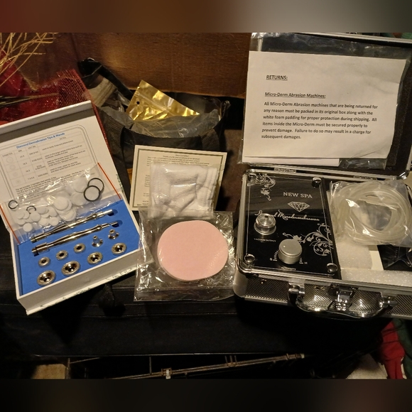 New Spa Other - NEW IN BOX New Spa  Diamond Microdermabrasion Delux Skin Care Kit